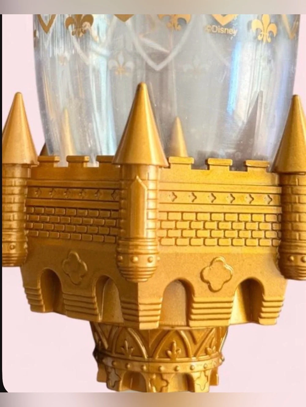 Disney “Be Our Guest” Beauty and the Beast Light up Goblets, Set of Two